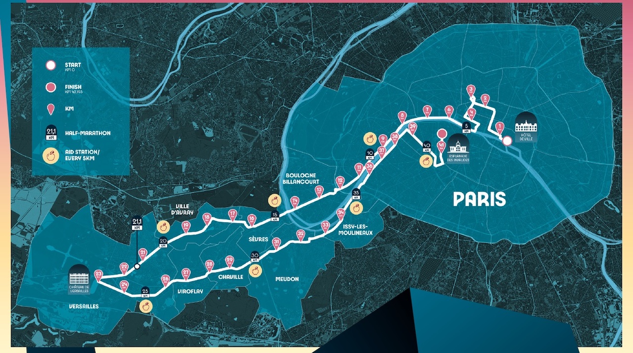 Parigi 2024 ecco il percorso della maratona delle Olimpiadi Correre.it