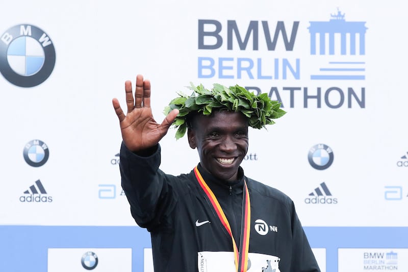 Eliud Kipchoge alla London Marathon 2020