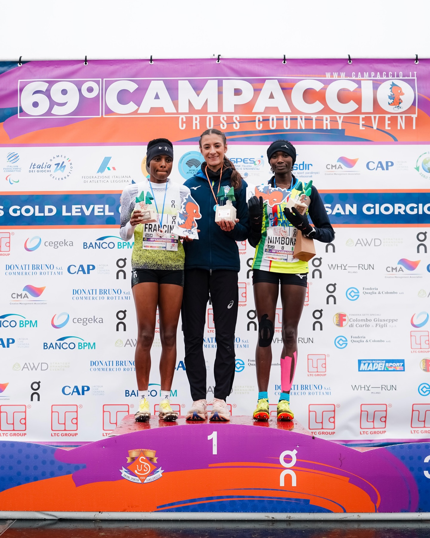 Campaccio Cross Country 2026 Podio Femminile