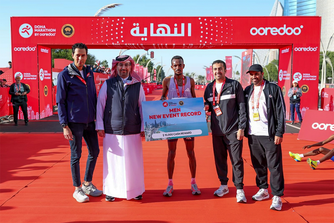 Doha Marathon by Ooredoo 2026 Tamirat Tola