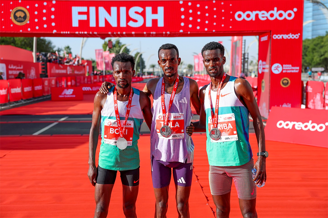 Podio Doha Marathon by Ooredoo 2026