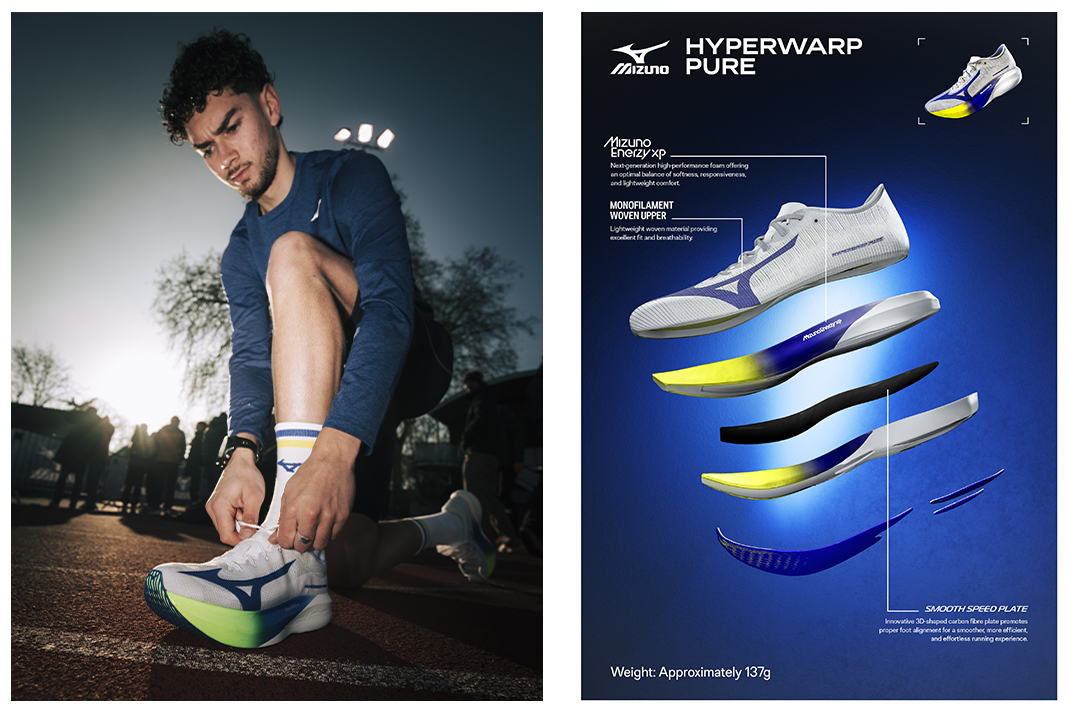 Scarpe Da Corsa Mizuno Hyperwarp Pure