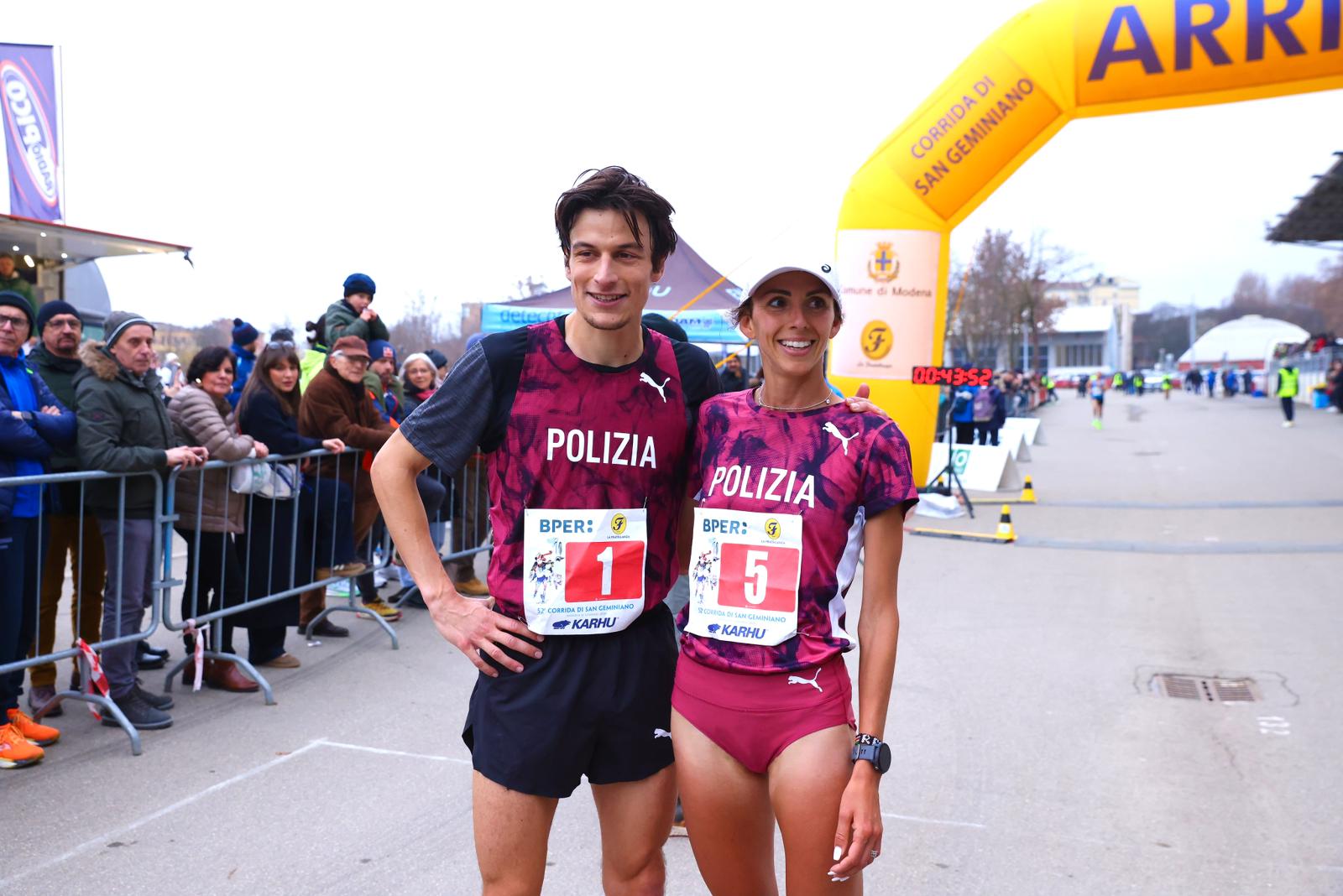 Corrida San Geminiano 2026 Pietro Riva Rebecca Leonedo