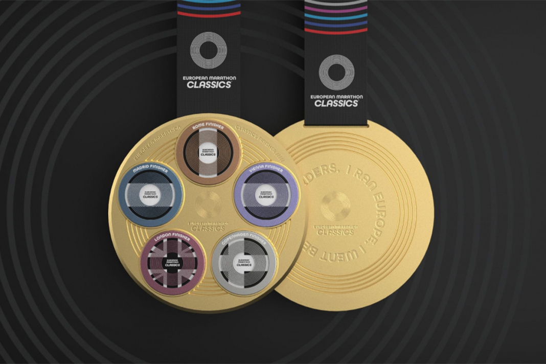 Medaglia European Marathon Classics