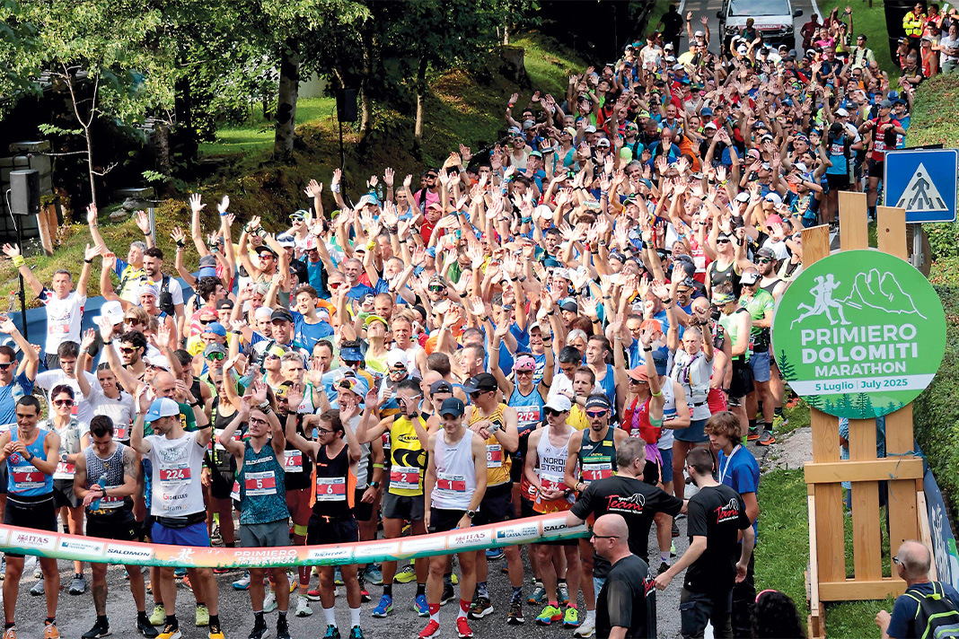 Primiero Dolomiti Marathon Partenza 42 km