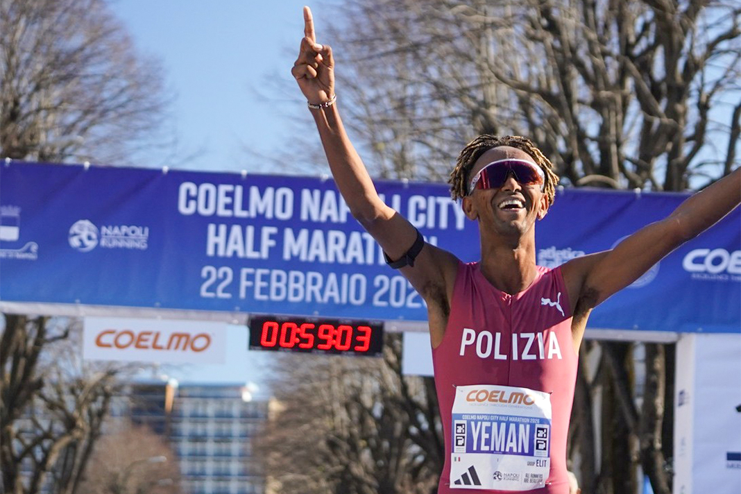 Yeman Crippa Napoli Half City Marathon 2026 1