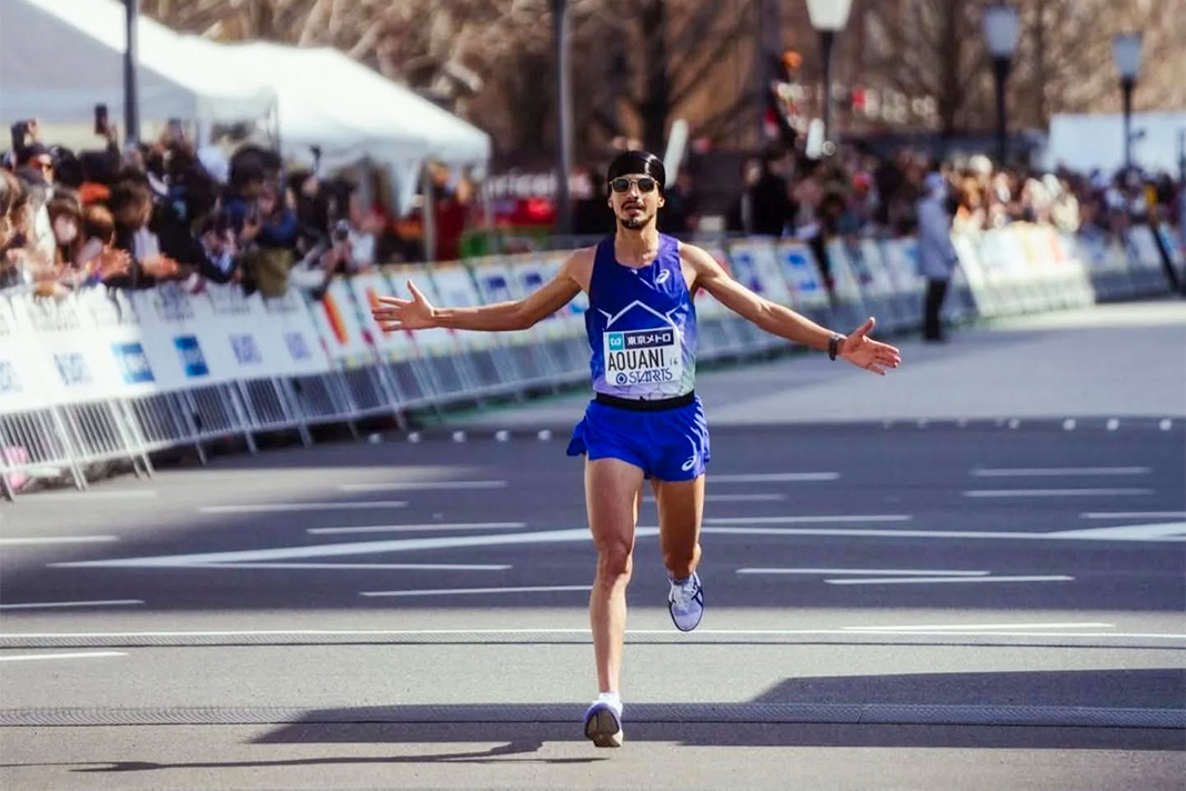 Ilias Aouani Traguardo Maratona Tokyo 2026