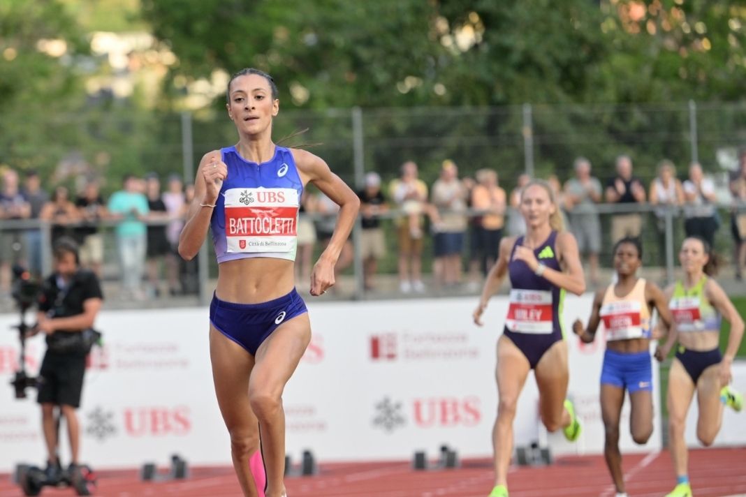 Nadia Battocletti record italiano 1500 metri