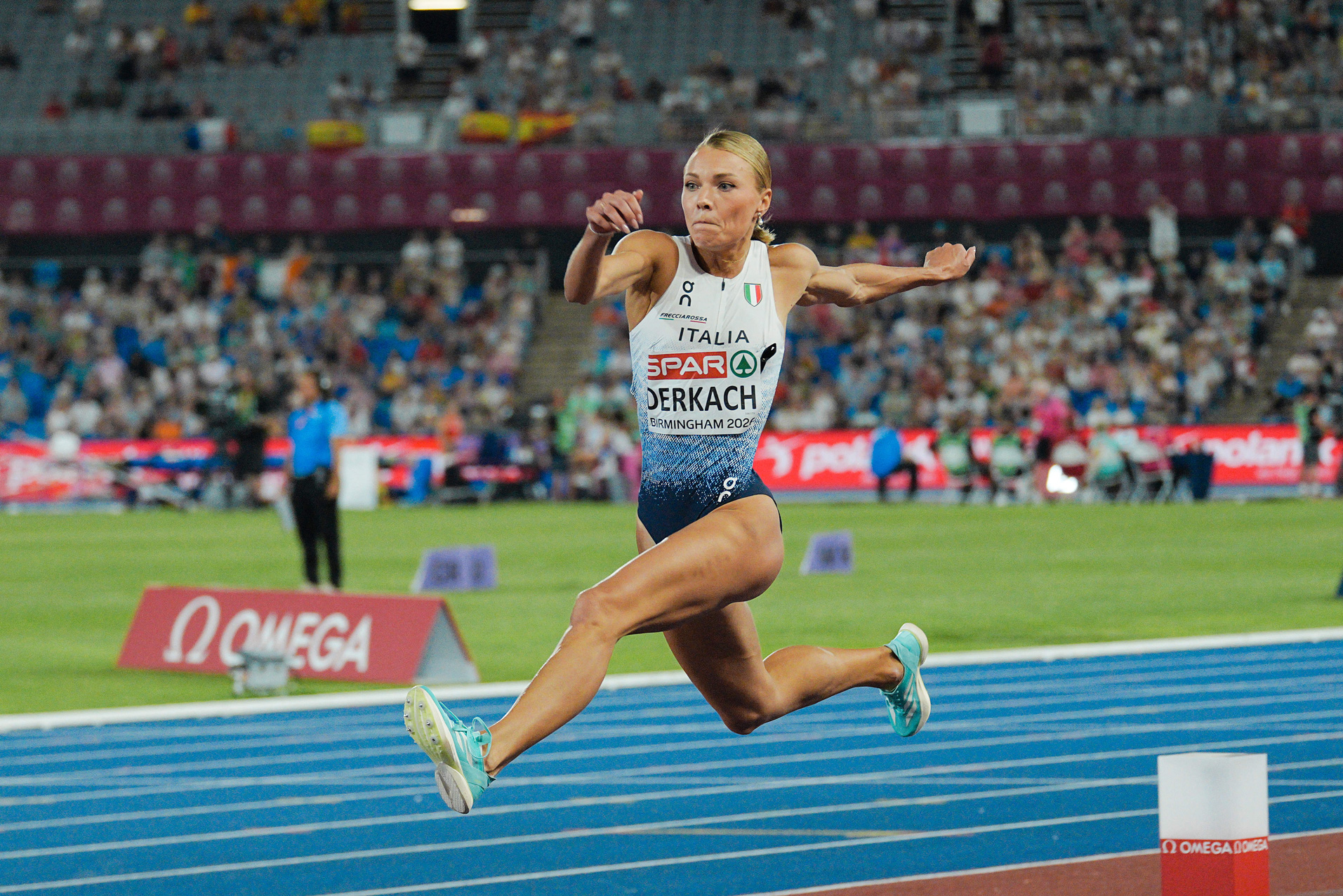 Dariya Derkach Finale Salto Triplo Campionati Europei Birmingham 2026