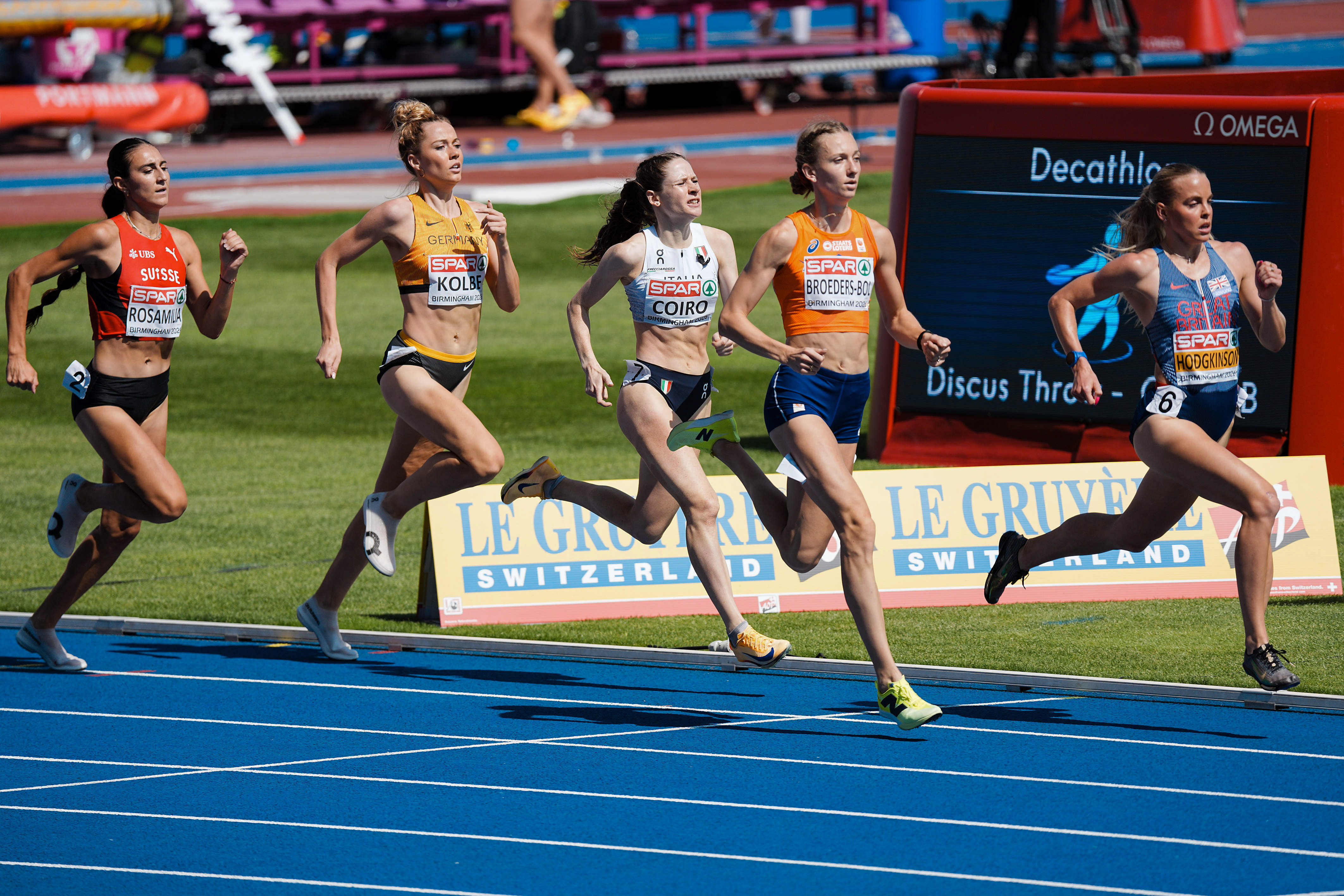 Eloisa Coiro Semifinale 800 metri Campionati Europei Birmingham 2026