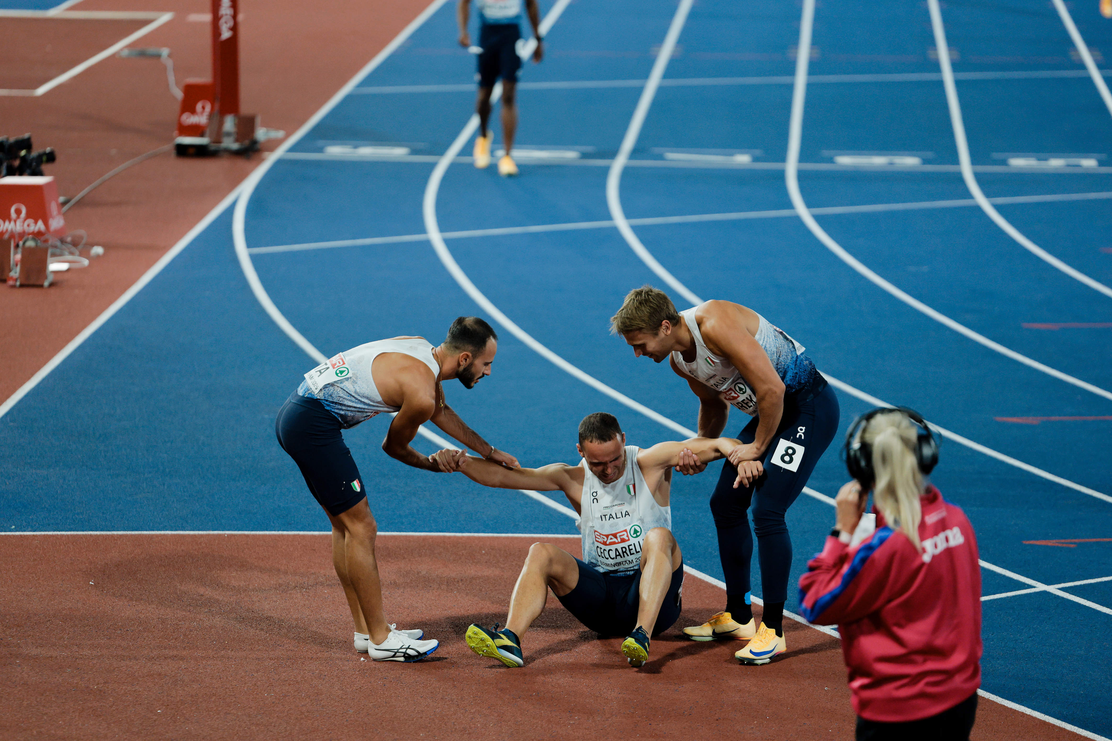 Finale 4x100 Campionati Europei Birmingham 2026