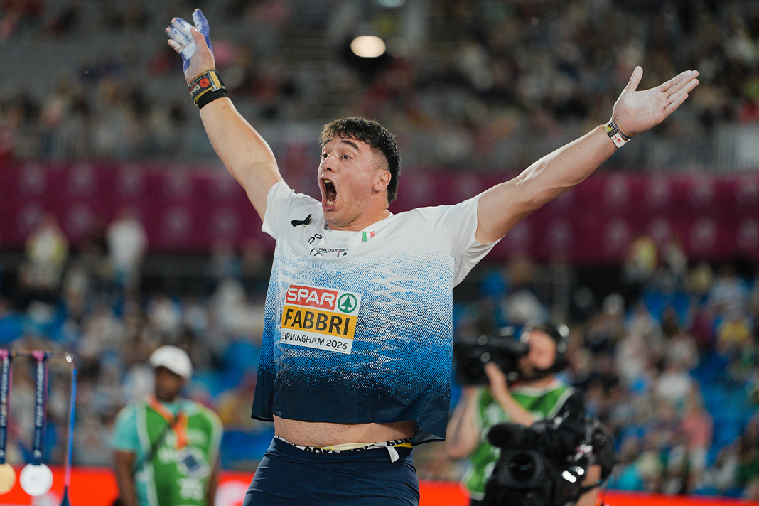 Leonardo Fabbri Campionati Europei Birmingham 2026
