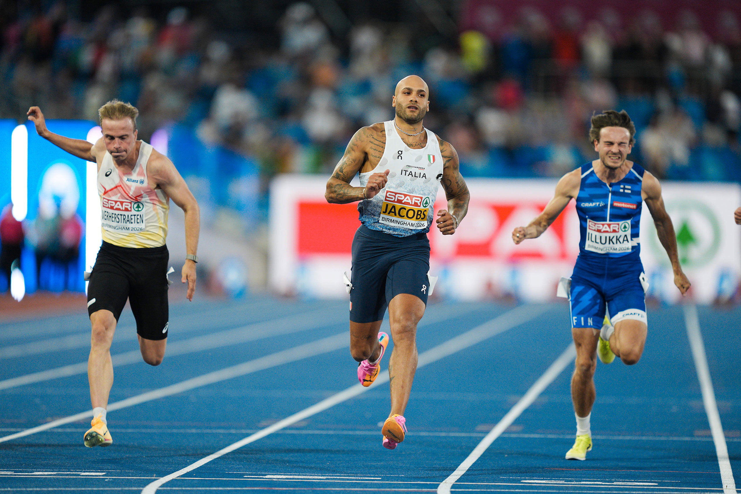 Marcell Jacobs Campionati Europei Birmingham 2026