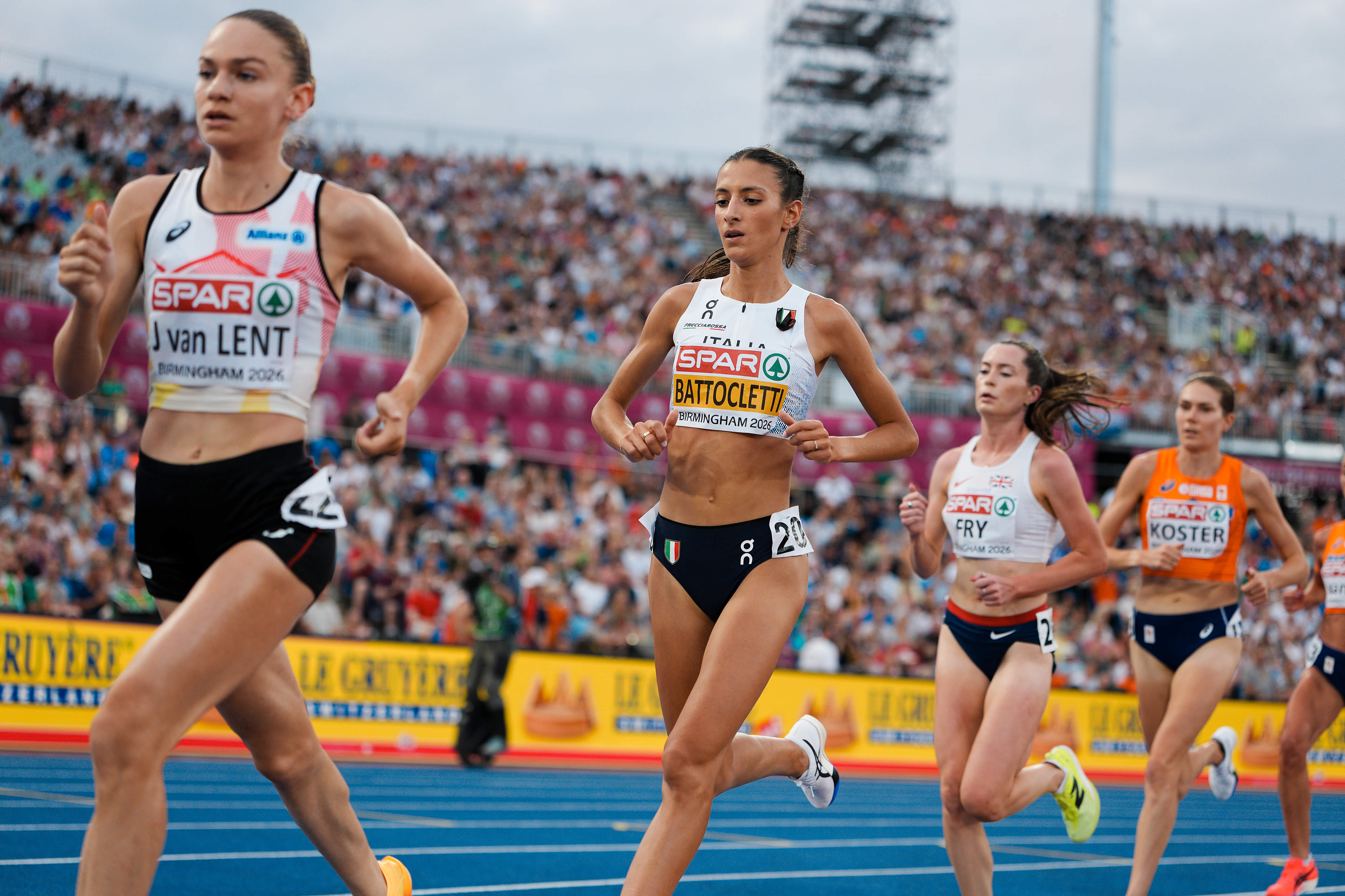 Nadia Battocletti 10.000 Campionati Europei Birmingham 2026
