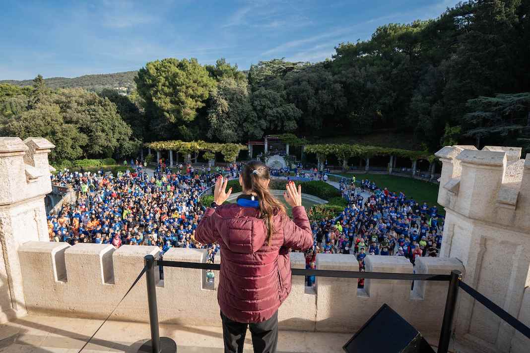 Nadia Battocletti alla presentazione della Corsa dei Castelli 2025