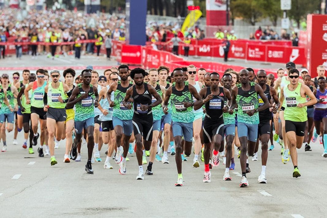 Chicago Marathon 2026 partenza