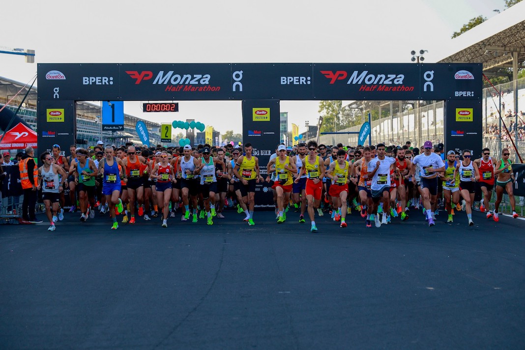 Partenza Monza Half Marathon 2026